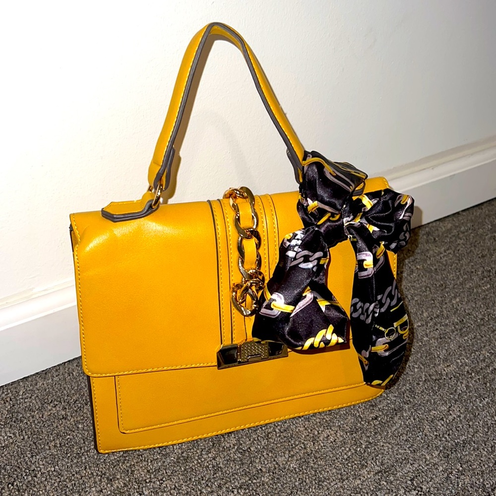 Yellow Aldo Purse